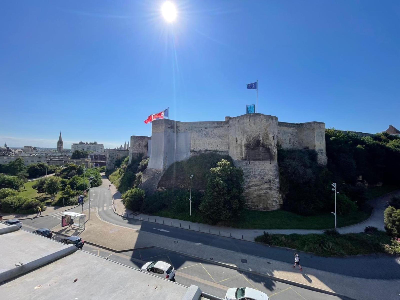 Castle - Vue Sur Le Chateau - Hypercentre Caen Eksteriør bilde